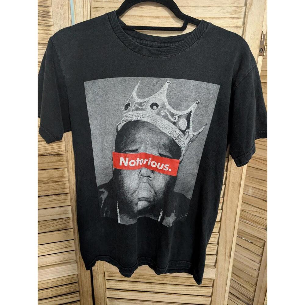 Notorious BIG - Black Shirt‎ - S - Brooklyn Mint